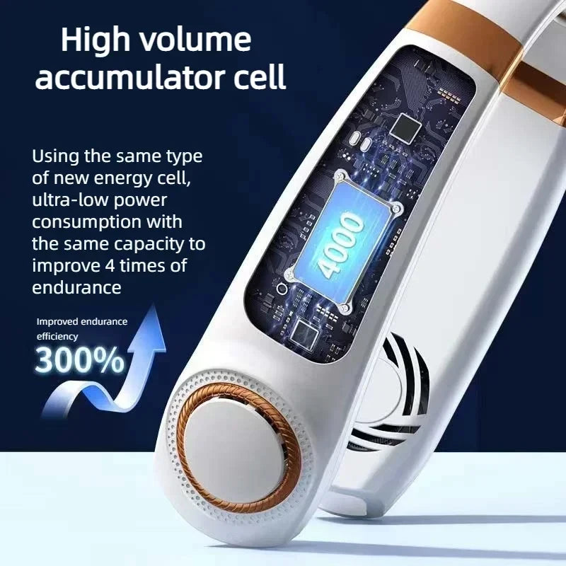 Rechargeable Neck Fan