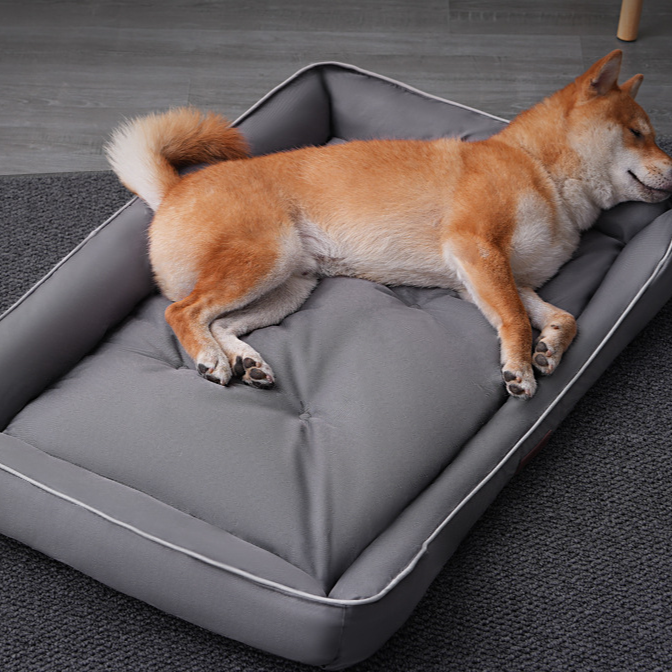 PawGo Dog and Cat Cooling Bed with Bite-Resistant Oxford Fabric