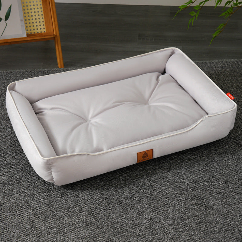 PawGo Dog and Cat Cooling Bed with Bite-Resistant Oxford Fabric