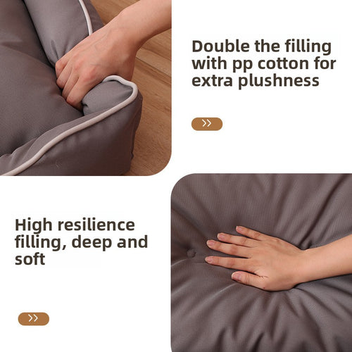 PawGo Dog and Cat Cooling Bed with Bite-Resistant Oxford Fabric