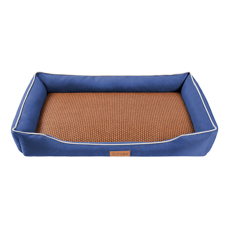 PawGo Dog and Cat Cooling Bed with Bite-Resistant Oxford Fabric
