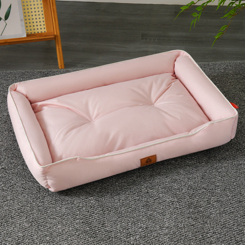 PawGo Dog and Cat Cooling Bed with Bite-Resistant Oxford Fabric