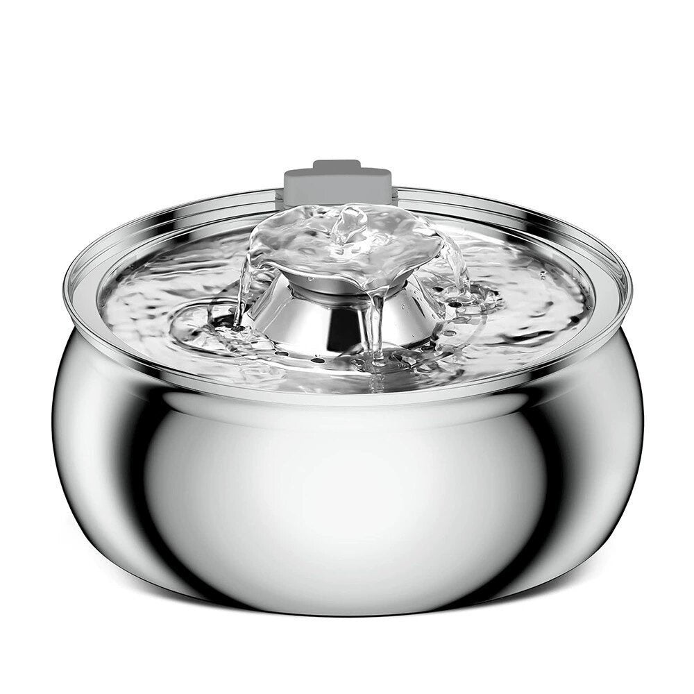PawGo Stainless Steel Pet Water Dispenser