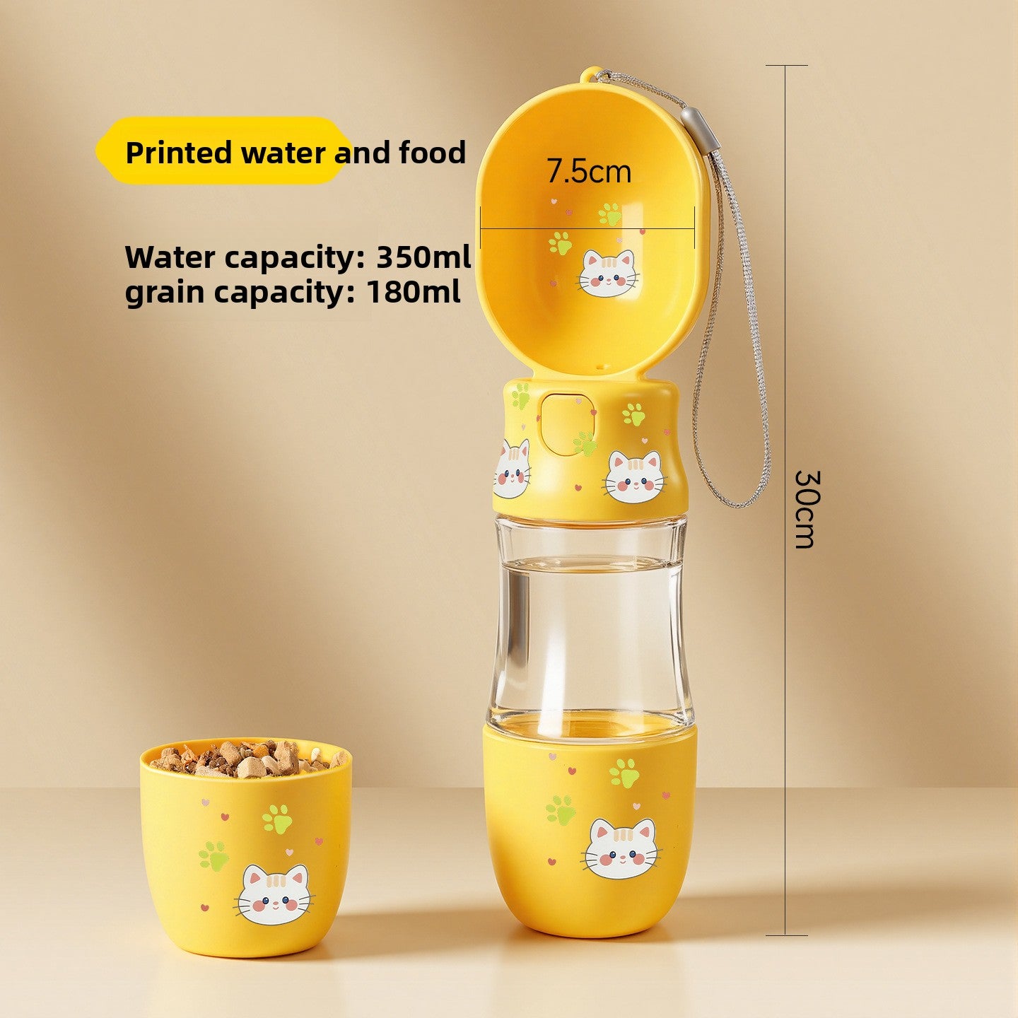 PawGo Pet Travel Water Bottle