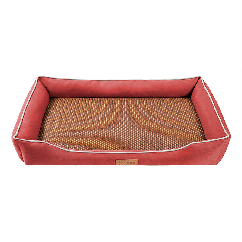 PawGo Dog and Cat Cooling Bed with Bite-Resistant Oxford Fabric