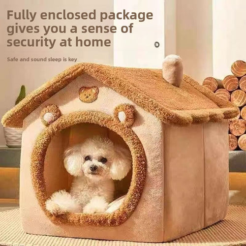 PawGo Cute Closed Warm Pet House