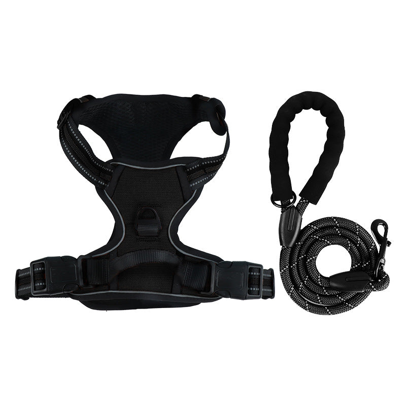 PawGo Reflective Dog Harness and Leash